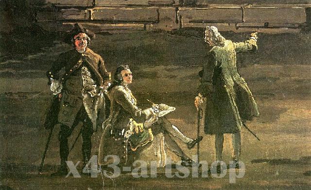 Canaletto Bernardo Bellotto Bellotto mit Dietrich und Thiele - zum Schließen ins Bild klicken